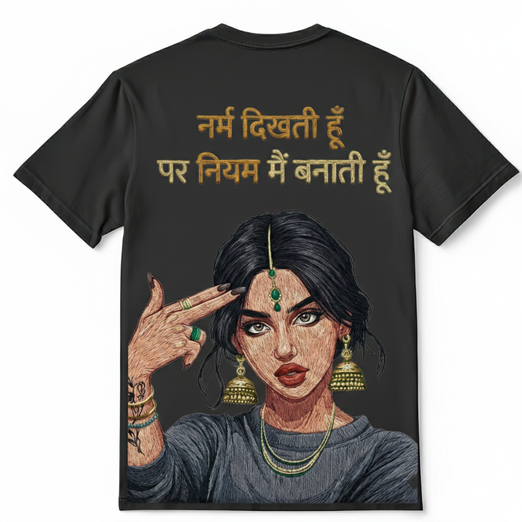 "Fiery Mind" Desi Streetwear Edition