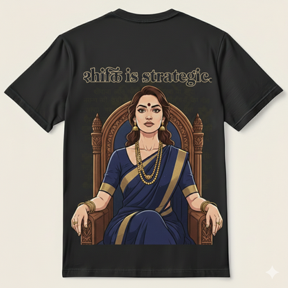 "Shakti is Strategic" Oversized Graphic Tee