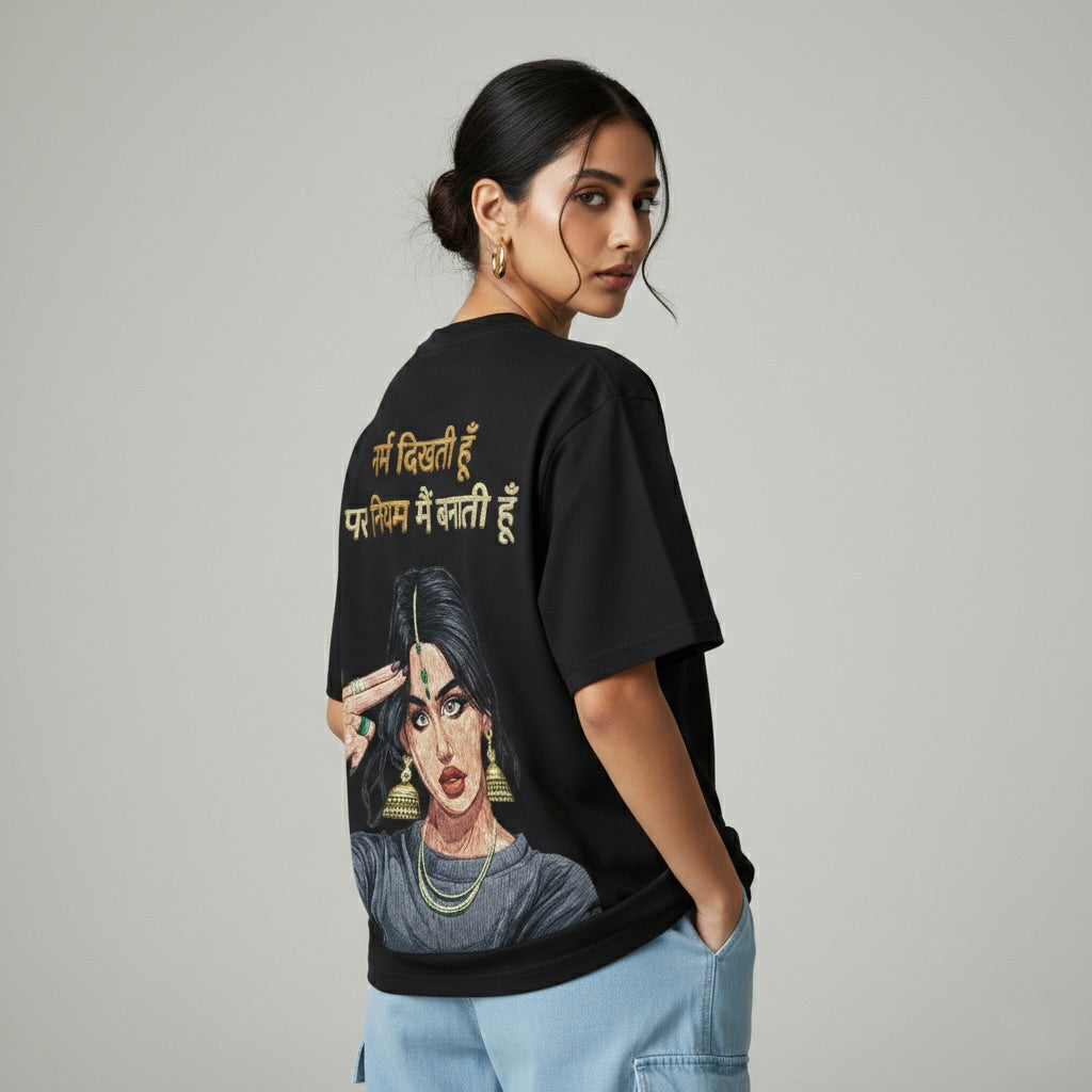 "Fiery Mind" Desi Streetwear Edition