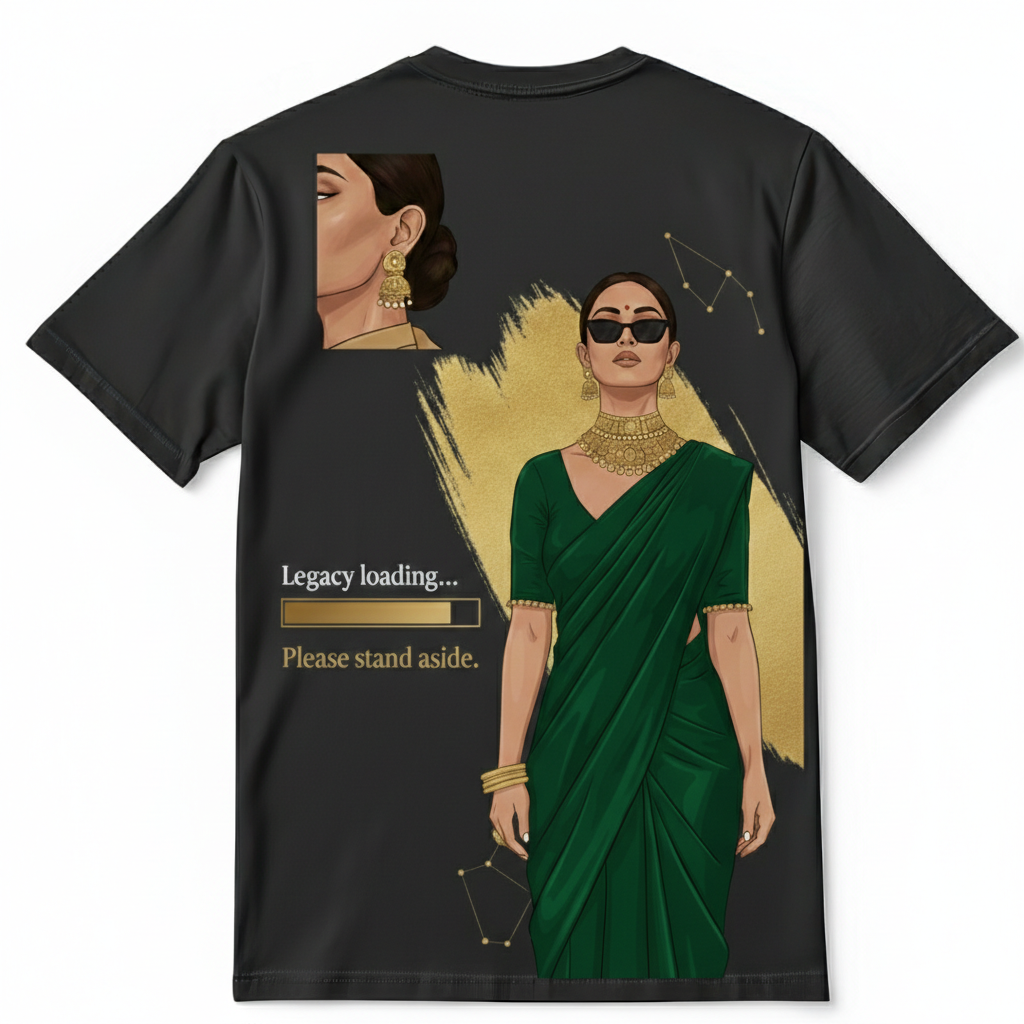 "Legacy Loading" Emerald Oversized Tee