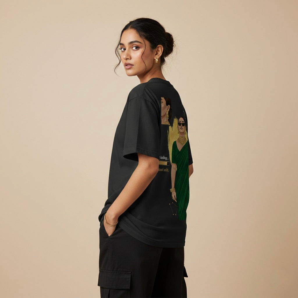 "Legacy Loading" Emerald Oversized Tee