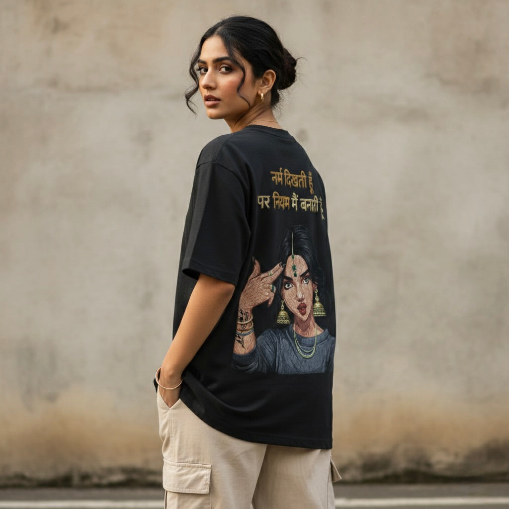 "Fiery Mind" Desi Streetwear Edition