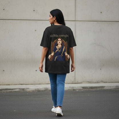 "Shakti is Strategic" Oversized Graphic Tee