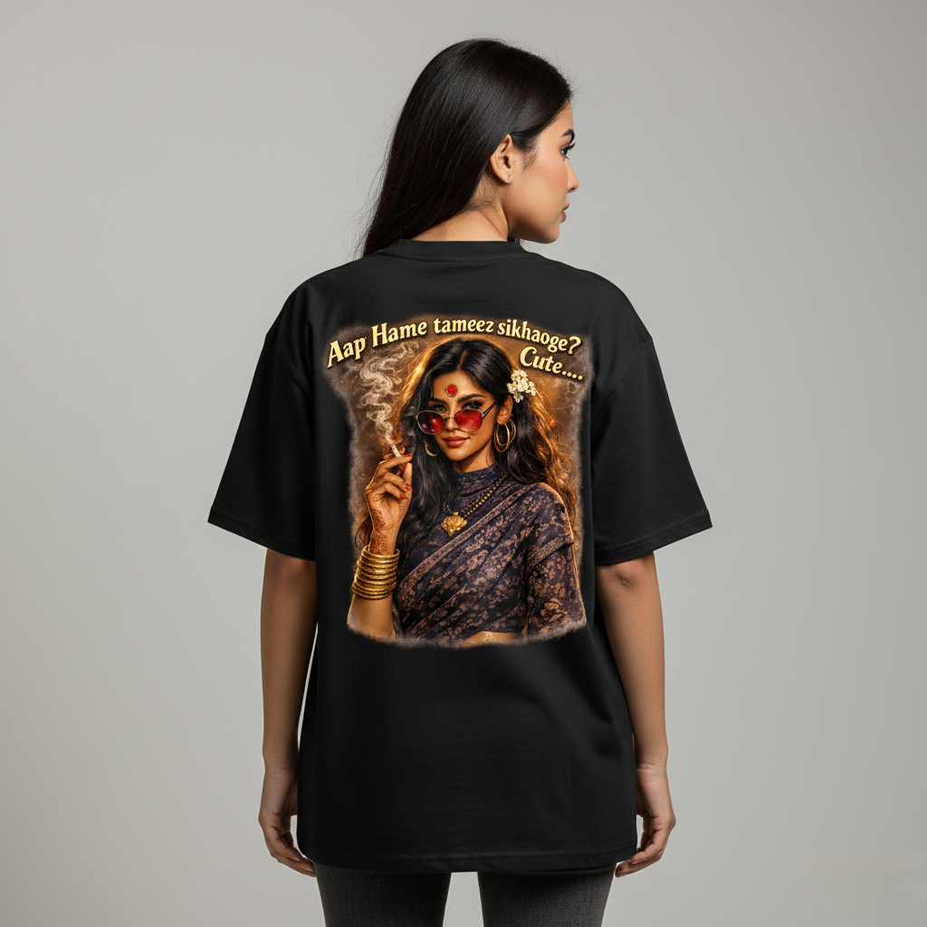 "Desi Attitude" Oversized Streetwear Series