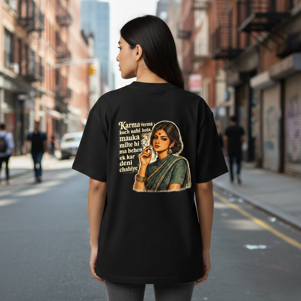 "Desi Edge" Oversized Streetwear Collection