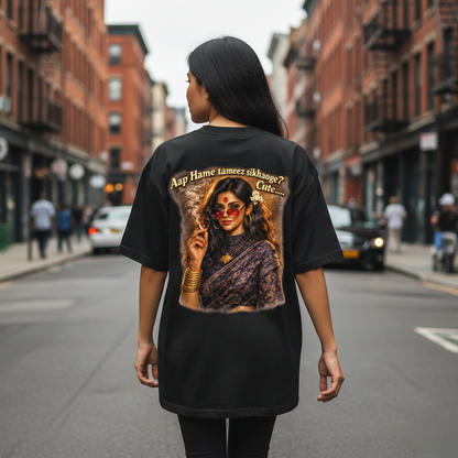 "Desi Attitude" Oversized Streetwear Series